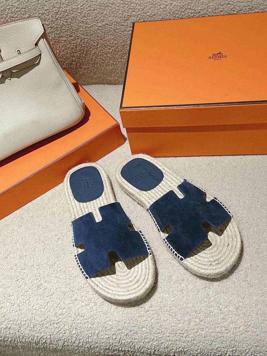 Hermes Man Straw Sandal-14